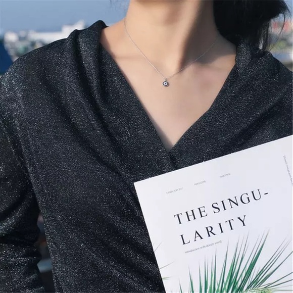 3/$30 🧿 Dainty Evil Eye Necklace - Picture 5 of 10